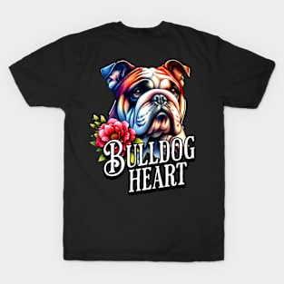 Bulldog heart T-Shirt